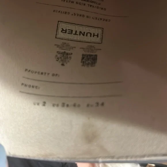 Hunter Silver Kids Boots - Picture 5 of 5